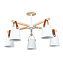 Люстра потолочная Arte Lamp THOMAS A7032PL-5WH 60Вт 5 лампочек E27