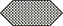 Декор KERAMA MARAZZI Келуш HGD\A482\35006 чёрно белый глянцевый 14х34см 0,048кв.м.