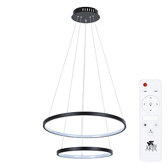 Люстра подвесная Arte Lamp FRODO A2197SP-2BK 65Вт 1 лампочек LED