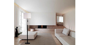 Торшер Lucia Tucci PELLE NERRE F2019.1 40Вт E27