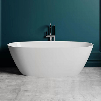 Ванна каменная SALINI SOFIA 102521M S-Stone матовая 165х75см отдельностоящая