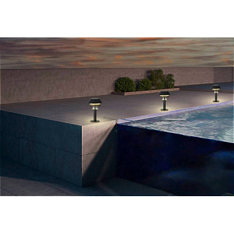 Светильник ландшафтный EGLO CHIAPPERA 900802 40Вт IP65 E27 белый/чёрный