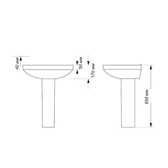 Пьедестал SANITA LUXE Classic NXTSLPD01