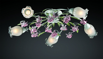 Люстра потолочная Odeon COUNTRY 2252/5C 300Вт 5 лампочек E14