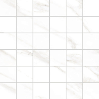 Керамическая мозаика VITRA Marmori K9456198LPR1VTE0 Калакатта белый 30х30см 0,9кв.м.
