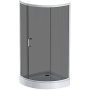 Угловое ограждение AM-PM Like Solo Slide W83G-315-090CG64 190х90см стекло тонированное
