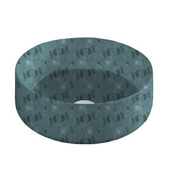 Раковина накладная ArtCeram Cognac COL001 96 00 42х42см