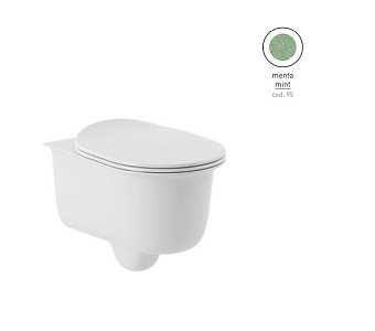 Унитаз подвесной ArtCeram Chic CHV001 95 00 безободковый