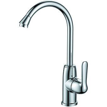 Смеситель для кухни D&K Rhein.Ambrosius DA1342401 высокий излив хром