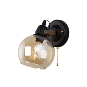 Бра Eurosvet Mateo 70119/1 черный 60Вт E14