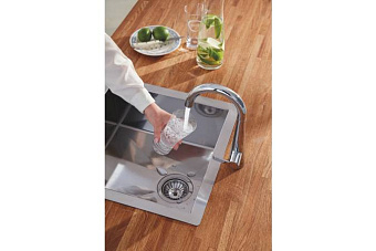 Смеситель для кухни GROHE Zedra 30026002 высокий излив хром