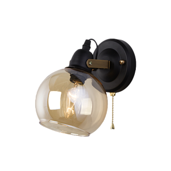 Бра Eurosvet Mateo 70119/1 черный 60Вт E14