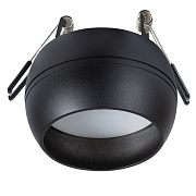 Светильник точечный встраиваемый Arte Lamp GAMBO A5550PL-1BK 15Вт GX53