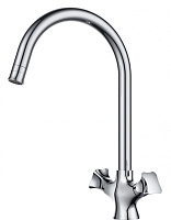 Смеситель для кухни D&K HessenGrimm DA1382401 высокий излив хром