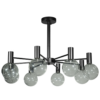 Люстра Loft It Tiara 10045/8 Black 320Вт 8 лампочек G9