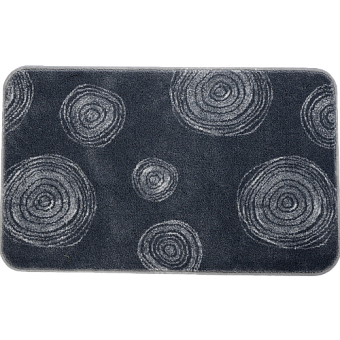 Коврик для ванной WASSERKRAFT Eidar BM-3302 75х45см серый