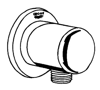 Шланговое подключение GROHE 28671000 хром