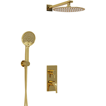 Душевая система WASSERKRAFT Sauer А71207 золото