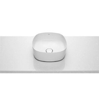 Раковина накладная ROCA Inspira 7.3275.0.200.0 37х37см