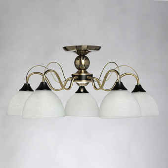 Люстра потолочная De Markt Олимп 318014905 300Вт 5 лампочек E27