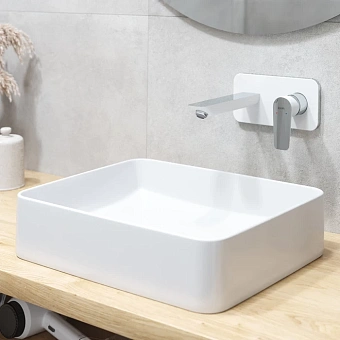 Смеситель для раковины IDDIS Cloud CLOSB00i65 белый/хром