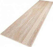 Плитка для ступеней ESTIMA Jazz Steptrade/JZ02_NR/30x120x10 бежевый 30х120см 0,72кв.м. неполированная