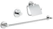Набор аксессуаров для ванной GROHE Essentials 40775001 хром 3 предметов
