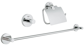Набор аксессуаров для ванной GROHE Essentials 40775001 хром 3 предметов