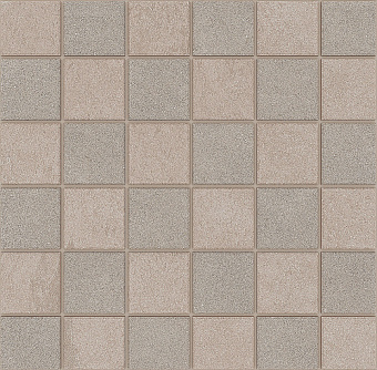 Керамическая мозаика ESTIMA Terra Mosaic/LN01_NS/TE01_NS/30x30/5x5 Beige 30х30см 0,9кв.м.