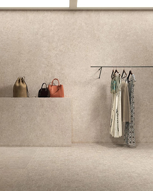 Матовый керамогранит Atlas Concord Италия Boost Stone A6QT Ivory 120х120см 2,88кв.м.
