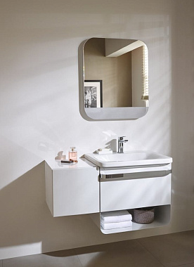Шкаф подвесной IDEAL STANDARD TONIC II R4307WG 44,5х35,2х35см lacquered white glossy