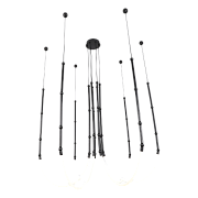 Люстра потолочная Lussole BEND LSP-7069 60Вт 1 лампочек LED