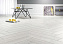 Ламинат Alsafloor Herringbone 12 Х-Lock Polar Oak HB12-627 644х143х12мм 33 класс 1,19кв.м