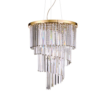 Люстра подвесная IDEAL LUX CARLTON 213521 40Вт 12 лампочек E14