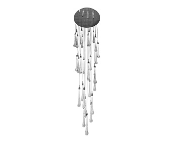 Люстра каскадная KINK Light Асмер 07860-28A,02 84Вт 27 лампочек LED