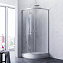 Угловое ограждение AM-PM X-Joy Twin Slide W88G-205-080MT64 180х80см стекло прозрачное