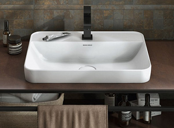 Раковина встраиваемая сверху KERAMA MARAZZI Plaza PLR.wbi.55.1 55х40см