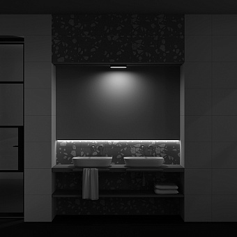 Магнитный трековый светильник Maytoni Basis TR080-1-12W3K-B 12Вт LED чёрный