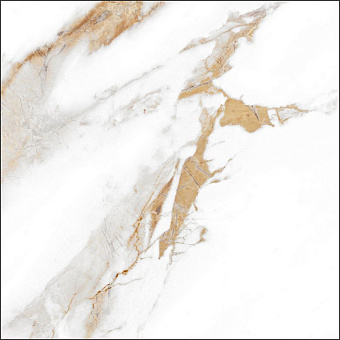 Матовый керамогранит Global Tile Calacatta Royal_GT GT60600103MR белый 60х60см 1,44кв.м.