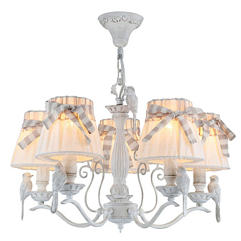 Люстра подвесная Maytoni Bird ARM013-05-W 40Вт 5 лампочек E14