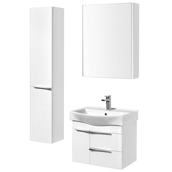 Шкаф зеркальный Акватон Беверли 1A237002BV010 15х65х81см без подсветки