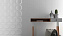Настенная плитка WOW Wow 97924 Ice White Gloss 25х25см 1,184кв.м. глянцевая