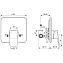Смеситель для душа IDEAL STANDARD CERAPLAN BD252AA chrome