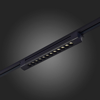 Трековый светильник ST Luce ST367.436.20 20Вт LED чёрный для однофазного трека