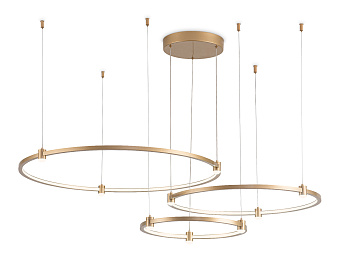 Люстра подвесная Ambrella COMFORT LineTech FL5537 90Вт 12 лампочек LED