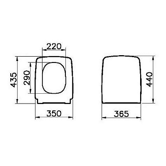 Сиденье для унитаза VITRA 90-003-009 с микролифтом