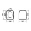 Сиденье для унитаза VITRA 90-003-009 с микролифтом