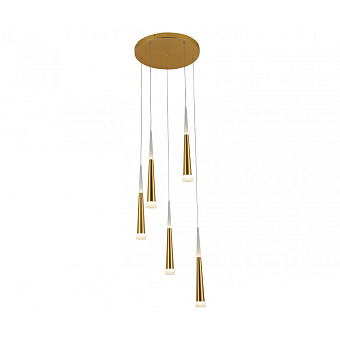 Люстра каскадная KINK Light Рэй 6114-5A,33 35Вт 5 лампочек LED
