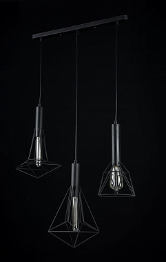 Светильник подвесной Maytoni Spider T021-03-B 60Вт E27