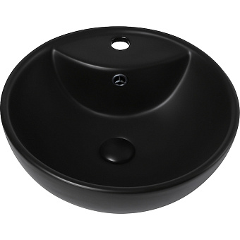 Раковина накладная Abber BEQUEM AC2101MB 46х46см
